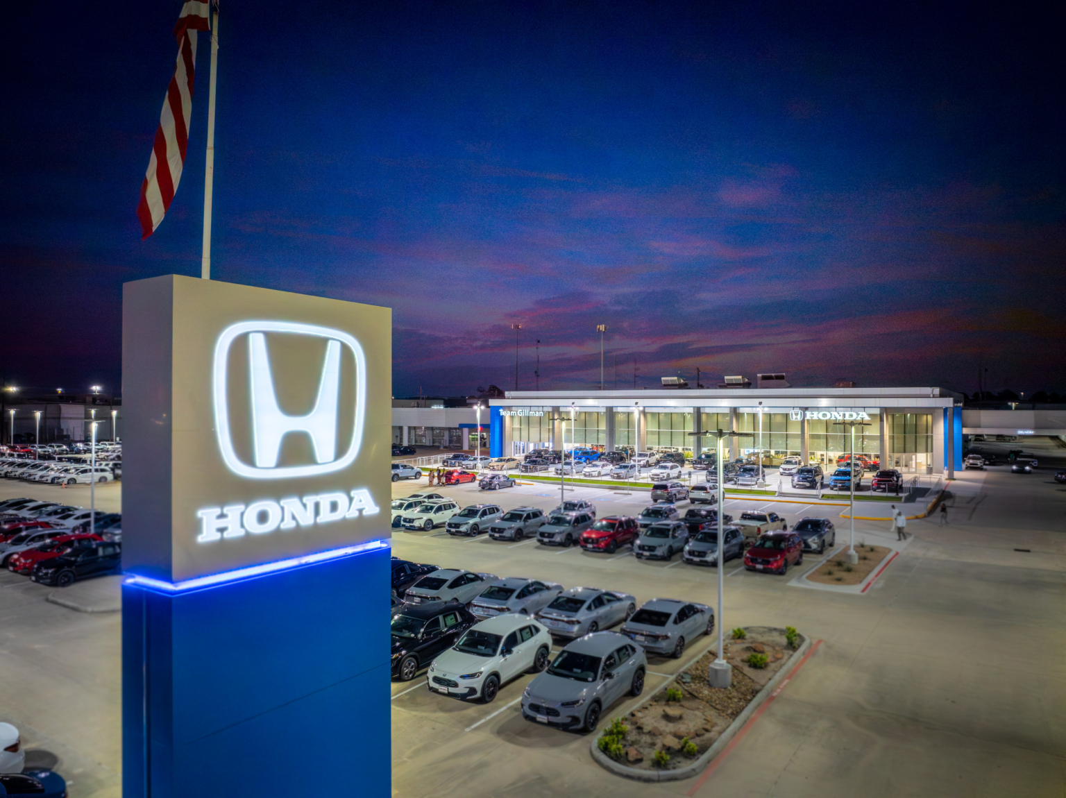 Team Gillman Honda North – Houston, TX - Castles Design Group